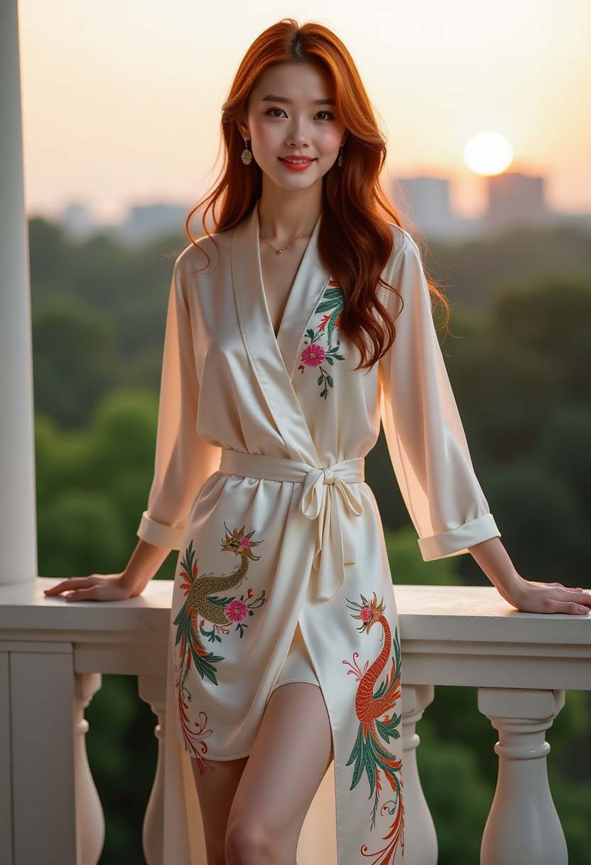 月光下的餐桌